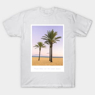 Serene Beachside Palms T-Shirt